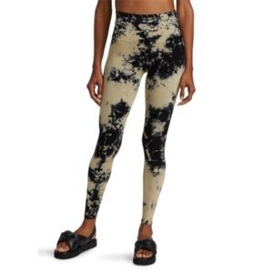 Electric & Rose, Sunset Tie-Dyed Leggings, Size L, color: Oak Onyx